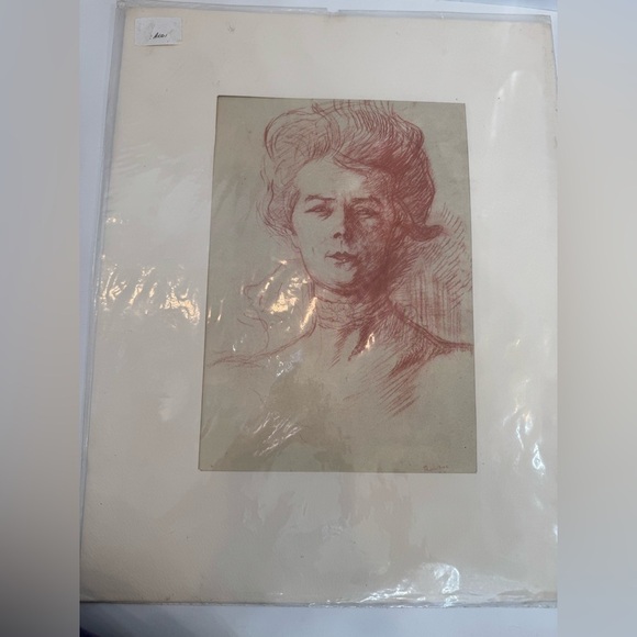“Portrait of Jane Avril” Sealed Vintage Print by Henri de Toulouse-Lautrec - Picture 2 of 10
